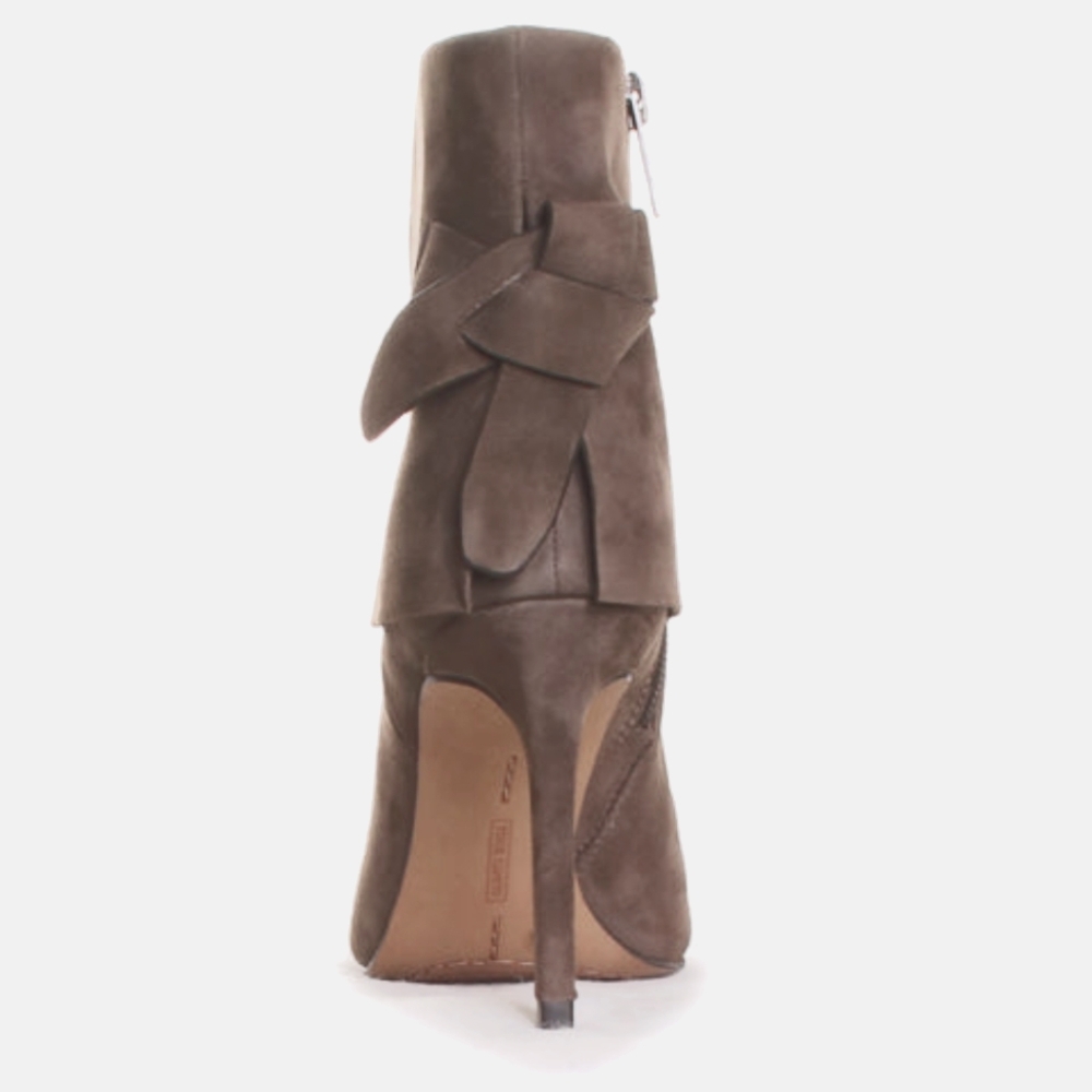 NEW VINCE CAMUTO | $159 Amesha Suede Foldover Heeled Bootie - Picture 6 of 11
